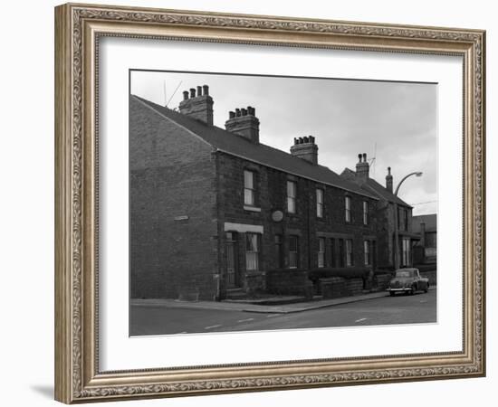 National Provincial Bank Located in a Terraced House, Goldthope, South Yorkshire, 1963-Michael Walters-Framed Photographic Print