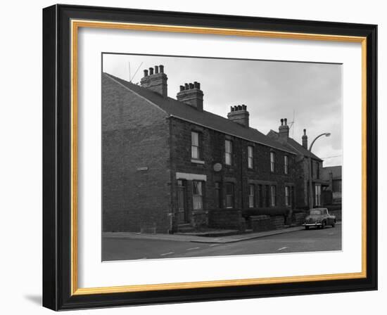 National Provincial Bank Located in a Terraced House, Goldthope, South Yorkshire, 1963-Michael Walters-Framed Photographic Print