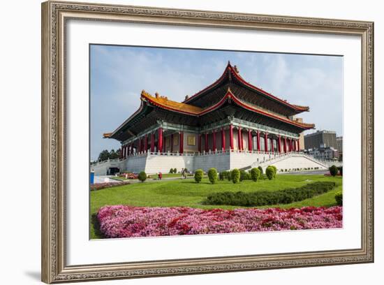 National Theatre on the Grounds of the Chiang Kai-Shek Memorial Hall, Taipeh, Taiwan-Michael Runkel-Framed Photographic Print