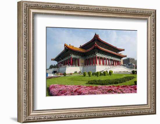 National Theatre on the Grounds of the Chiang Kai-Shek Memorial Hall, Taipeh, Taiwan-Michael Runkel-Framed Photographic Print