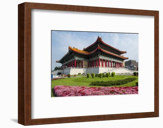 National Theatre on the Grounds of the Chiang Kai-Shek Memorial Hall, Taipeh, Taiwan-Michael Runkel-Framed Photographic Print