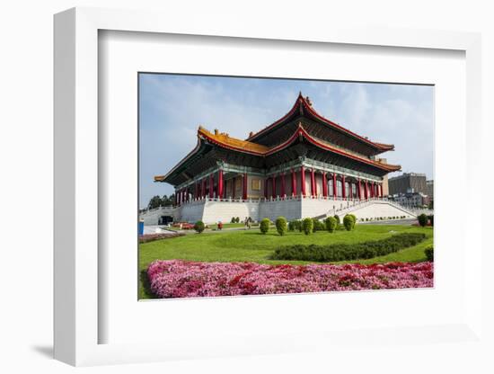 National Theatre on the Grounds of the Chiang Kai-Shek Memorial Hall, Taipeh, Taiwan-Michael Runkel-Framed Photographic Print