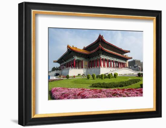 National Theatre on the Grounds of the Chiang Kai-Shek Memorial Hall, Taipeh, Taiwan-Michael Runkel-Framed Photographic Print