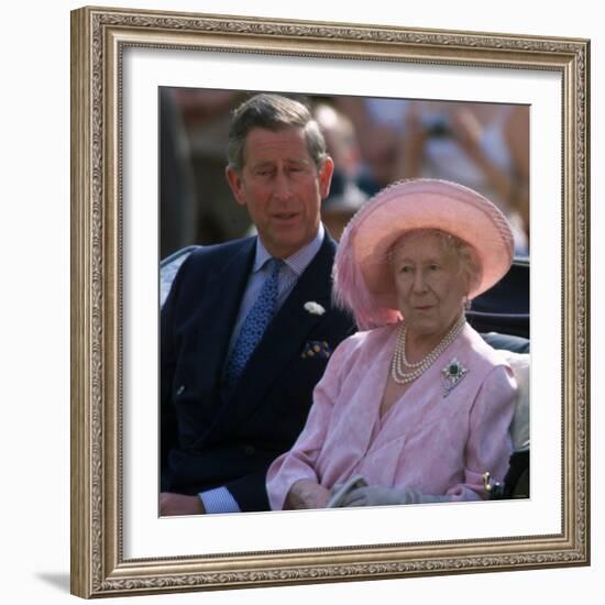 National Tribute to Queen Elizabeth the Queen Mother's 100th Birthday, Horse Guards Parade-null-Framed Photographic Print