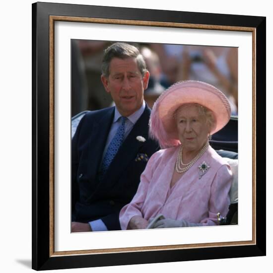 National Tribute to Queen Elizabeth the Queen Mother's 100th Birthday, Horse Guards Parade-null-Framed Photographic Print