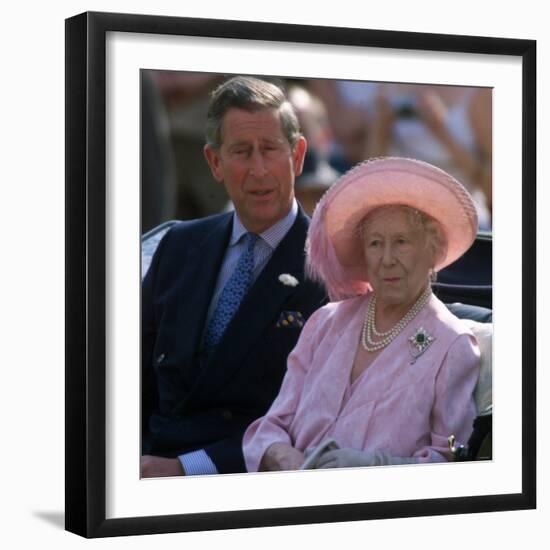 National Tribute to Queen Elizabeth the Queen Mother's 100th Birthday, Horse Guards Parade-null-Framed Photographic Print