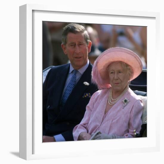 National Tribute to Queen Elizabeth the Queen Mother's 100th Birthday, Horse Guards Parade-null-Framed Photographic Print