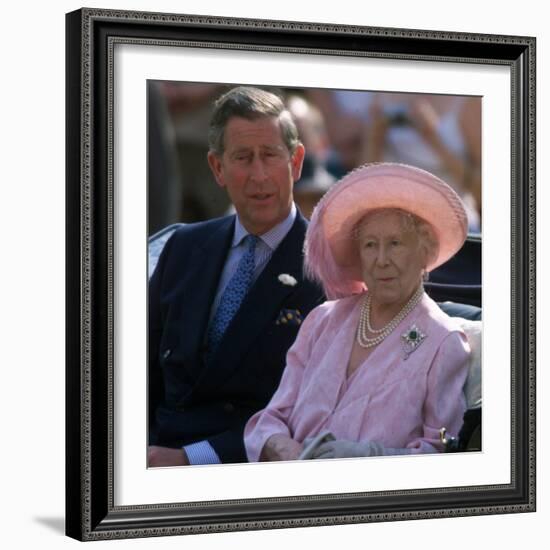 National Tribute to Queen Elizabeth the Queen Mother's 100th Birthday, Horse Guards Parade-null-Framed Photographic Print