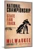 NationalChamps Milwaukee-Mark Rogan-Mounted Art Print