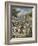 Nationalists in India During Second World War-Achille Beltrame-Framed Art Print