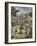 Nationalists in India During Second World War-Achille Beltrame-Framed Art Print