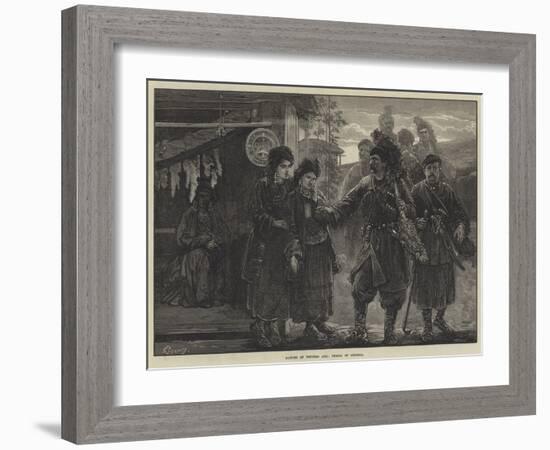 Nations of Western Asia, People of Georgia-Felix Regamey-Framed Giclee Print