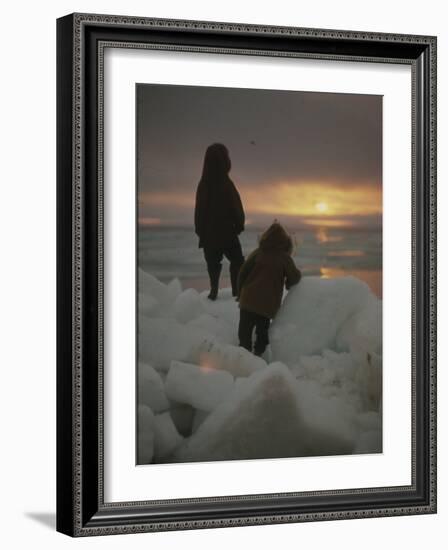 Native Alaskans-Ralph Crane-Framed Photographic Print