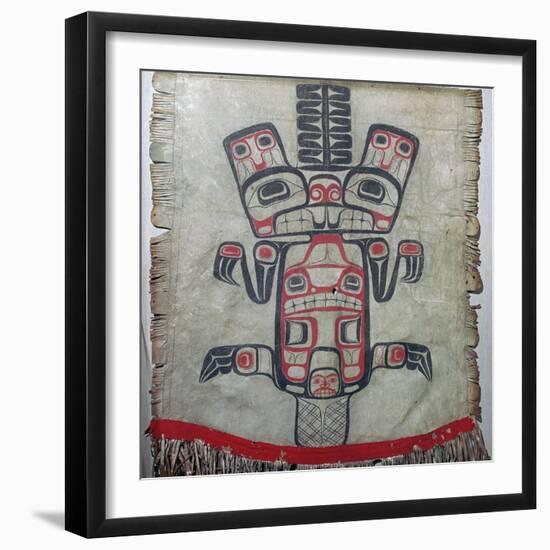 Native American dance apron. Artist: Unknown-Unknown-Framed Giclee Print