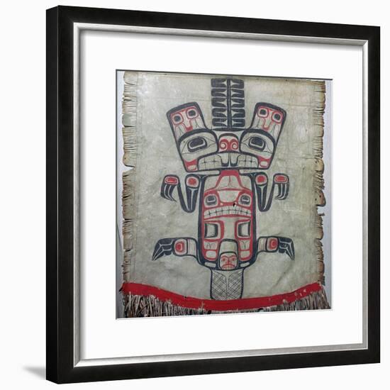 Native American dance apron. Artist: Unknown-Unknown-Framed Giclee Print