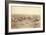 Native American Encampment - Lakota Indians-John C.H. Grabill-Framed Art Print