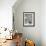 Native American Indian Boy Running His Horse Through Desert-Loomis Dean-Framed Photographic Print displayed on a wall