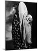 Native American Mother and Her Baby, Happily Hanging on Her Back in Glacier Park-Emil Otto Hoppé-Mounted Photographic Print