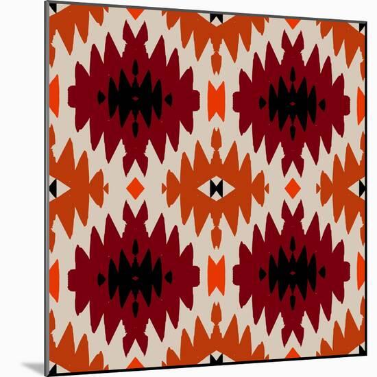 Native American Pattern-tukkki-Mounted Art Print