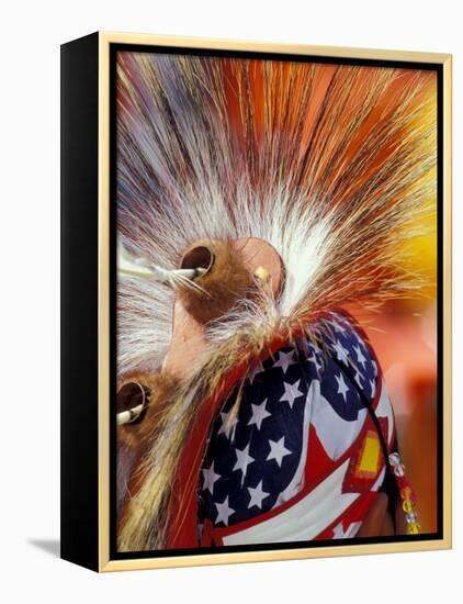 Native American Powwow at Discovery Park, Seattle, Washington, USA-William Sutton-Framed Premier Image Canvas