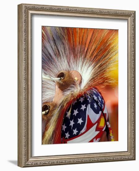 Native American Powwow at Discovery Park, Seattle, Washington, USA-William Sutton-Framed Photographic Print