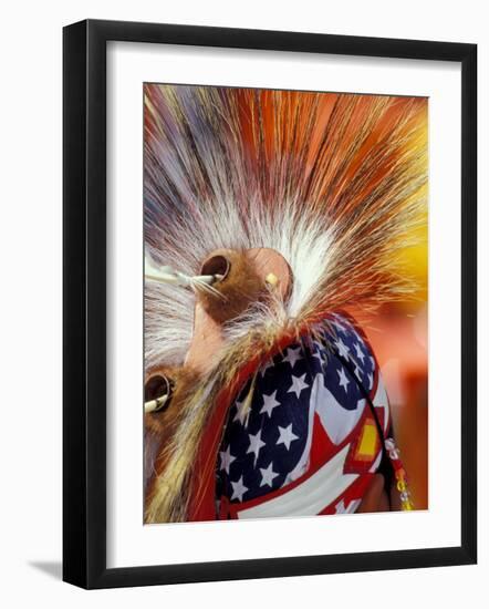 Native American Powwow at Discovery Park, Seattle, Washington, USA-William Sutton-Framed Photographic Print