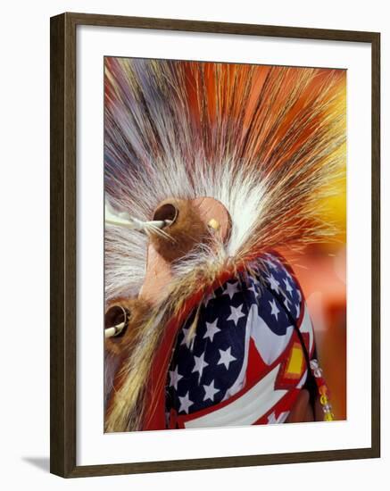 Native American Powwow at Discovery Park, Seattle, Washington, USA-William Sutton-Framed Photographic Print