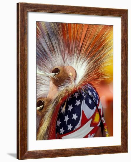 Native American Powwow at Discovery Park, Seattle, Washington, USA-William Sutton-Framed Photographic Print