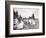 Native American Teepee Camp, Montana, C.1900 (B/W Photo)-American Photographer-Framed Giclee Print