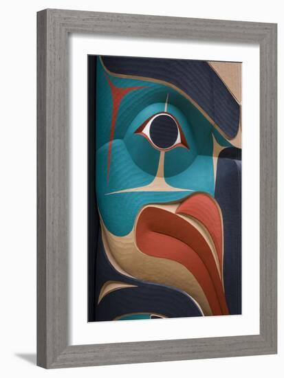 Native American Todem IX-Kathy Mahan-Framed Photographic Print