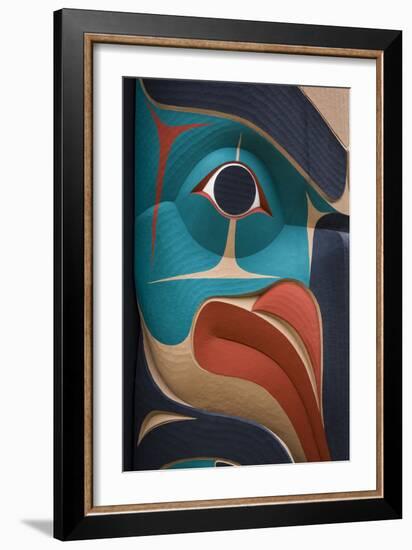 Native American Todem IX-Kathy Mahan-Framed Photographic Print