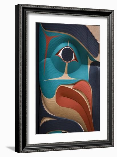 Native American Todem IX-Kathy Mahan-Framed Photographic Print