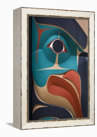 Native American Todem IX-Kathy Mahan-Framed Premier Image Canvas