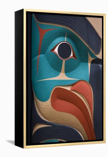 Native American Todem IX-Kathy Mahan-Framed Premier Image Canvas