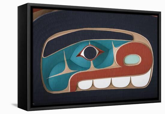 Native American Todem X-Kathy Mahan-Framed Premier Image Canvas