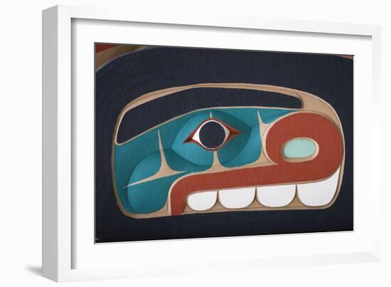 Native American Todem X-Kathy Mahan-Framed Photographic Print