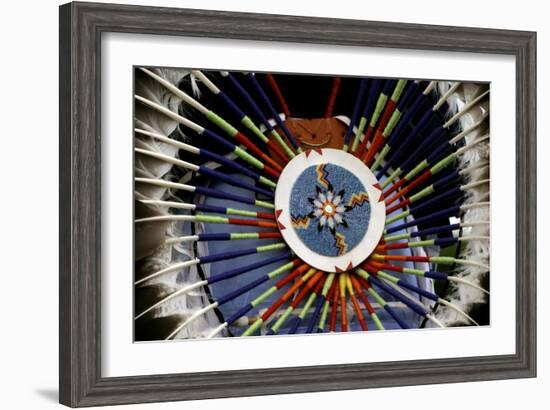 Native American-catherine_jones-Framed Art Print