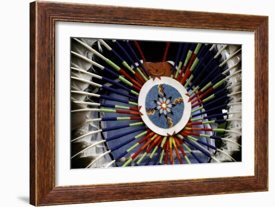 Native American-catherine_jones-Framed Art Print