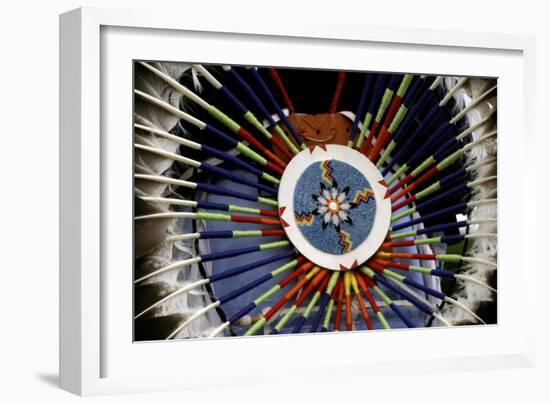 Native American-catherine_jones-Framed Art Print