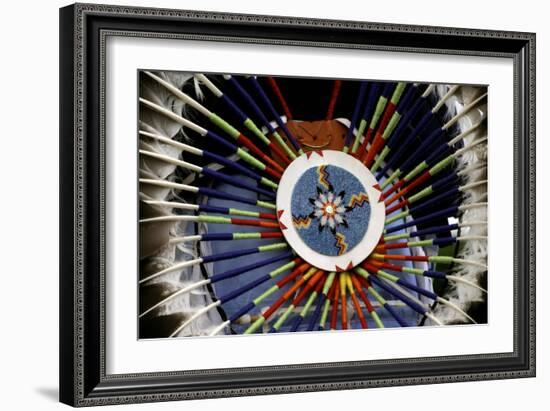 Native American-catherine_jones-Framed Art Print