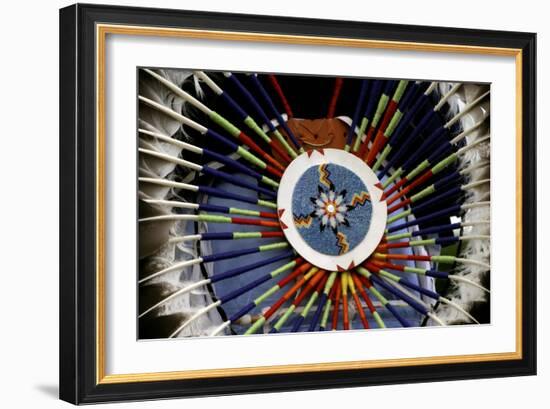 Native American-catherine_jones-Framed Art Print