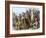 Native Americans Aboard Ship to Trade Their Furs to Europeans-null-Framed Giclee Print