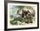 Native Americans Bringing Beaver Pelts to White Traders-null-Framed Giclee Print