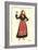 Native Costume of Rousillon-null-Framed Art Print