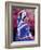 Native Dancer in Colored Dress with Flowers, Mexico-Bill Bachmann-Framed Photographic Print