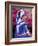 Native Dancer in Colored Dress with Flowers, Mexico-Bill Bachmann-Framed Photographic Print