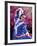 Native Dancer in Colored Dress with Flowers, Mexico-Bill Bachmann-Framed Photographic Print