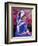 Native Dancer in Colored Dress with Flowers, Mexico-Bill Bachmann-Framed Photographic Print