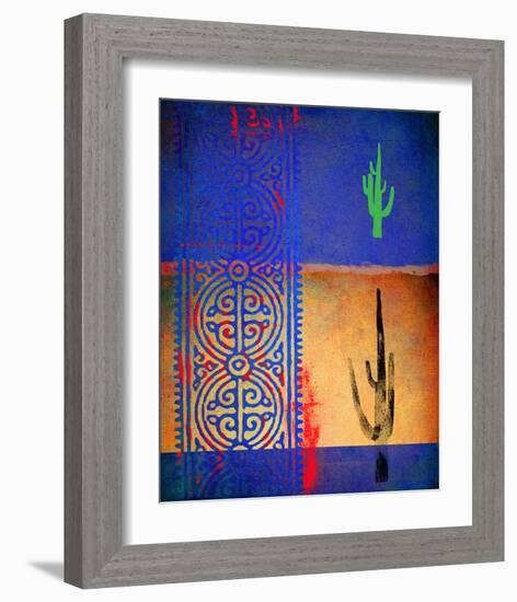 Native Desert I-Parker Greenfield-Framed Art Print