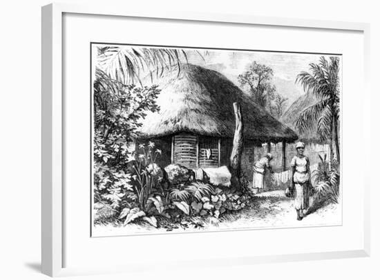 Native Habitation, Santo Domingo, 1873-null-Framed Giclee Print